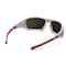 Pyramex Velar, Safety Glasses, Sky Red Mirror Lens, Red/White Frame SWR10455D - alternate 3